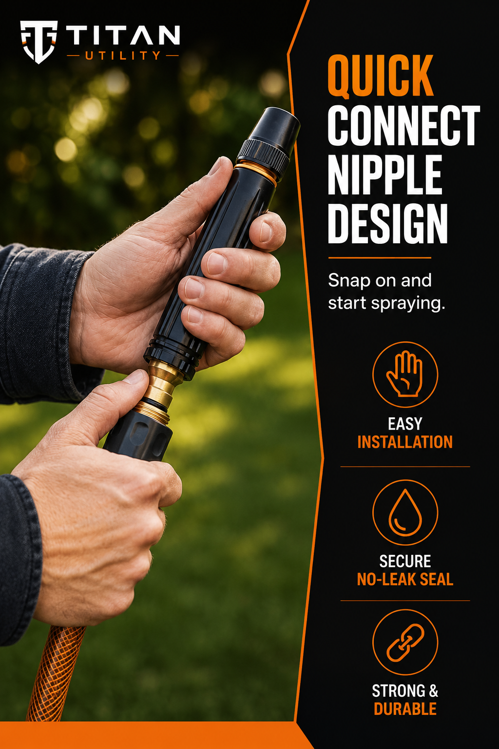 Titan HydroJet™ — High-Pressure Stream Nozzle