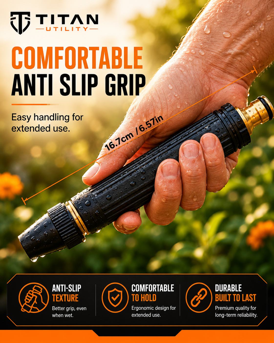 Titan HydroJet™ — High-Pressure Stream Nozzle