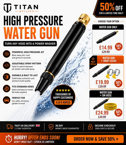 Titan HydroJet™ — High-Pressure Stream Nozzle